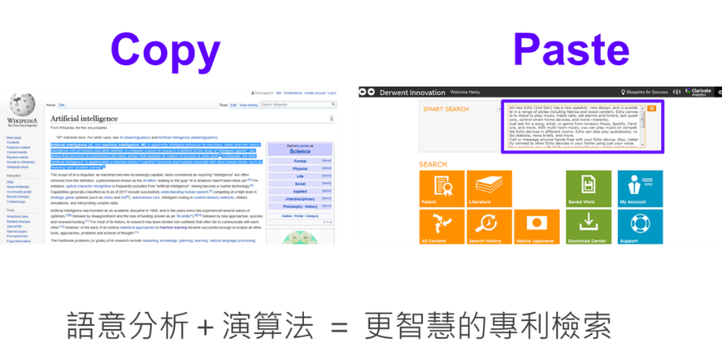 智慧檢索Smart Search (Derwent Innovation)
