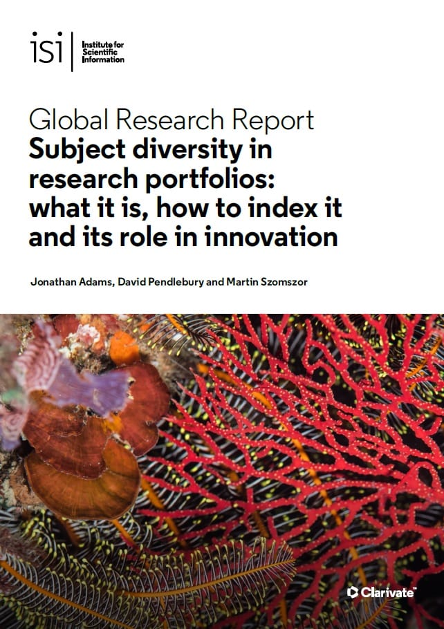 Subject diversity in research portfolios