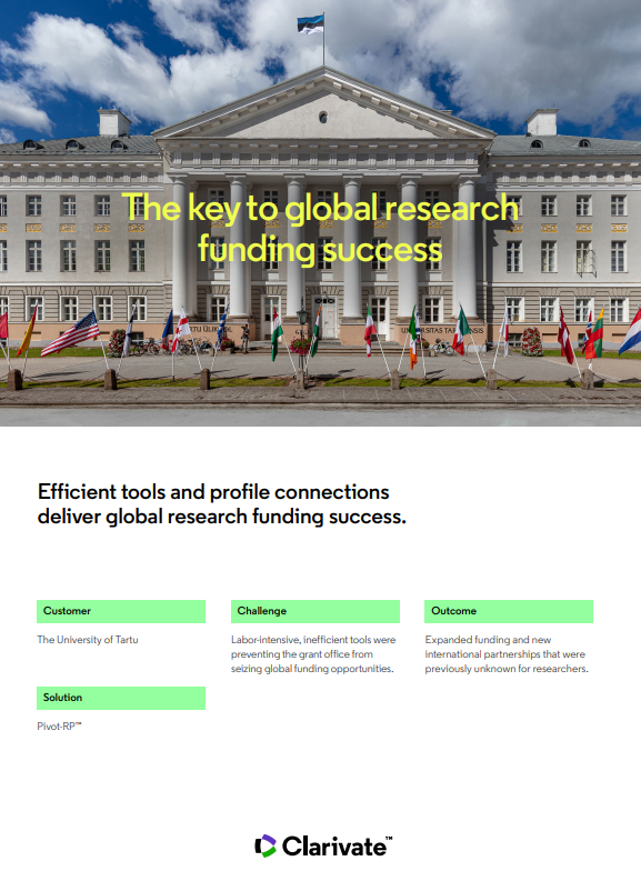 The key to global research funding success