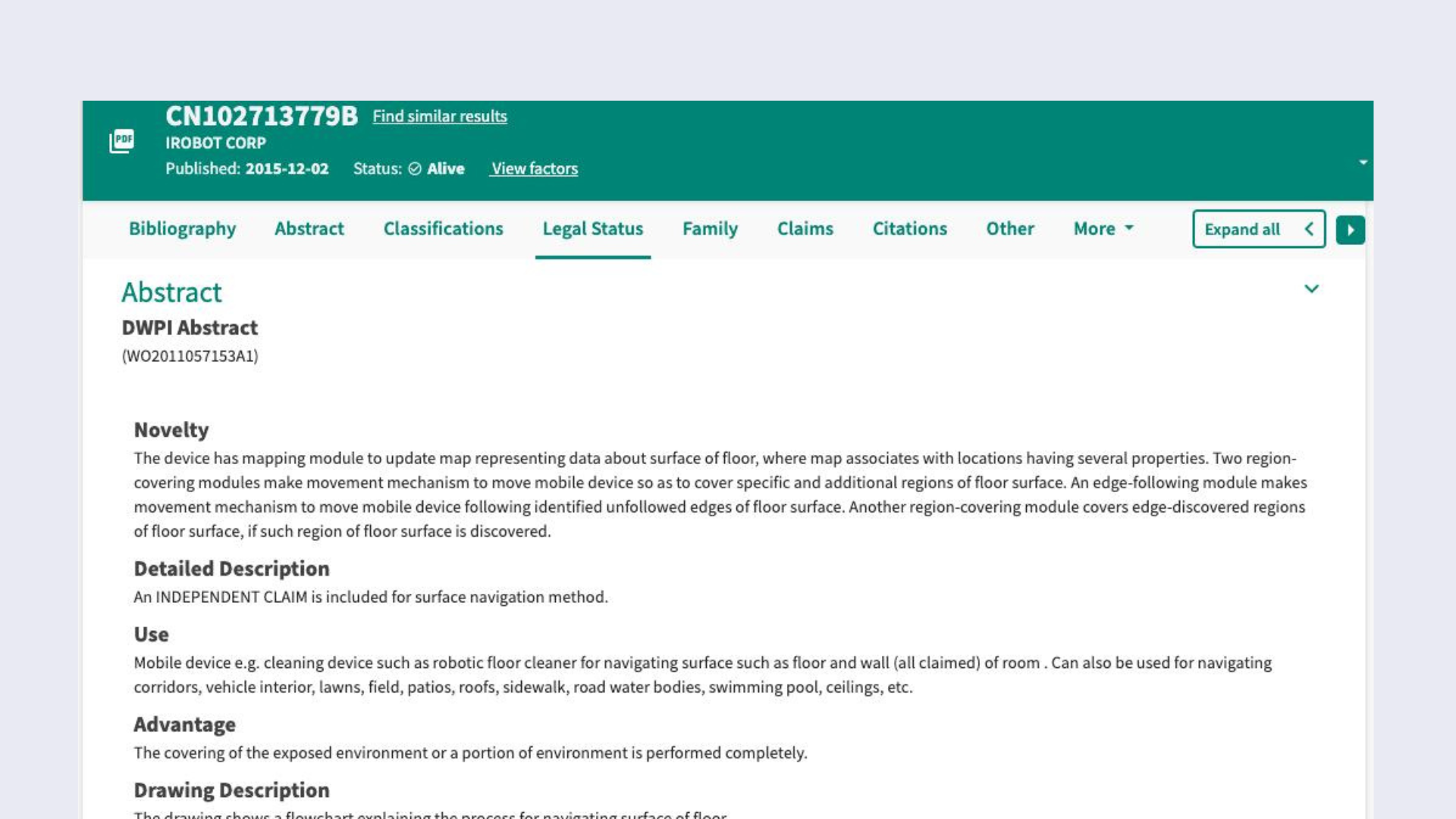 Search the same patent prior art data used by 40+ global PTOs