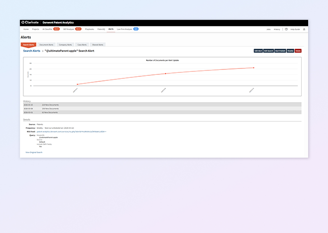 Automated competitor and technology monitoring