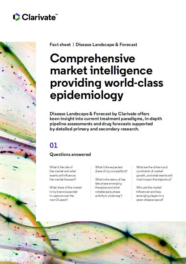 Comprehensive market intelligence providing world-class epidemiology