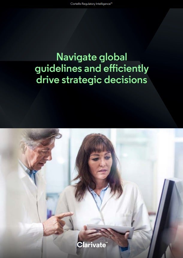Navigate global guidelines and efficiently drive strategic decisions