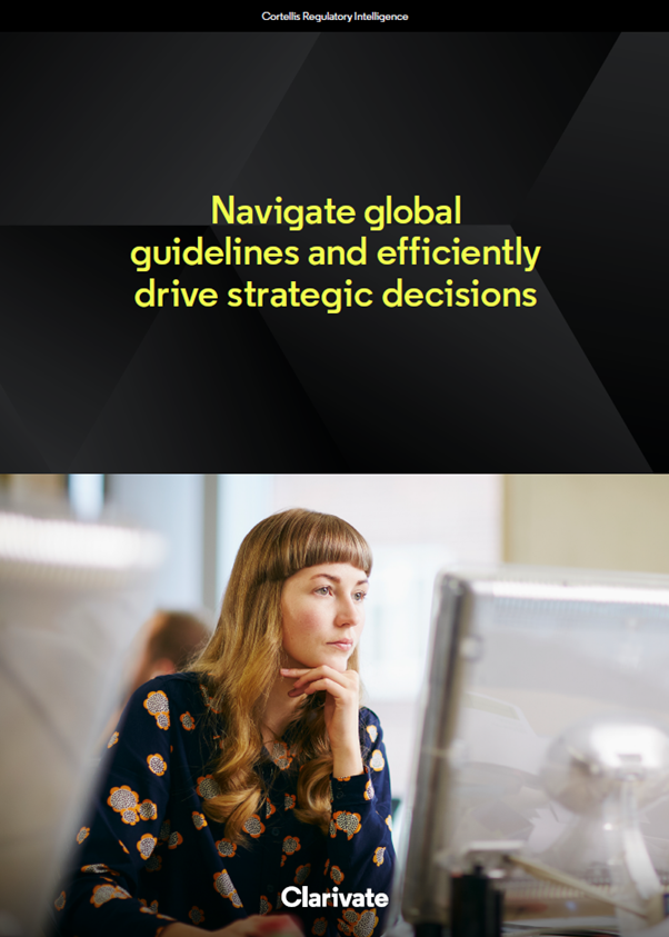 Navigate global guidelines and efficiently drive strategic decisions