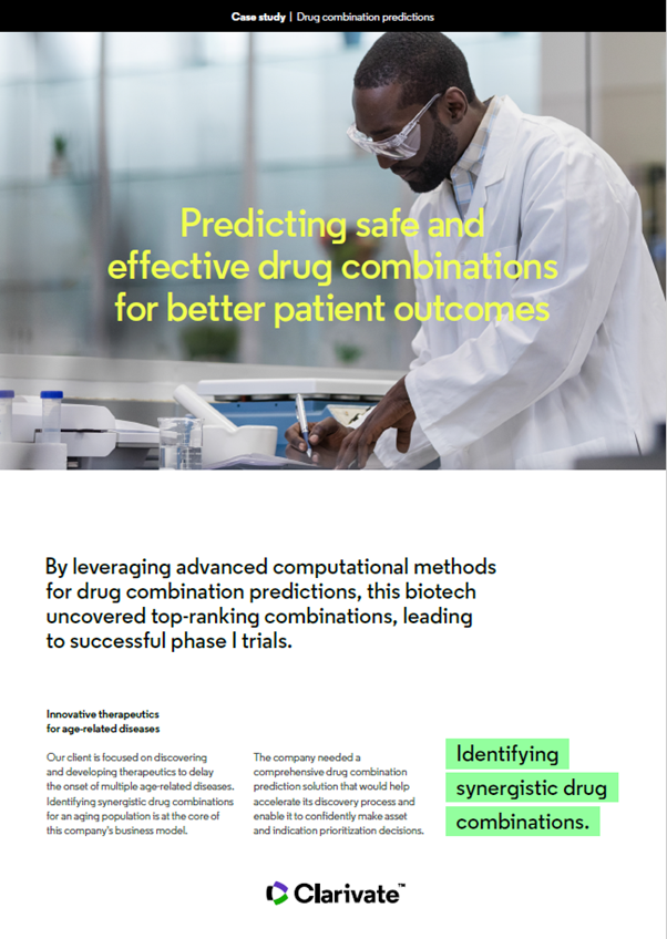 Discovery and Translational Science - Drug Combination