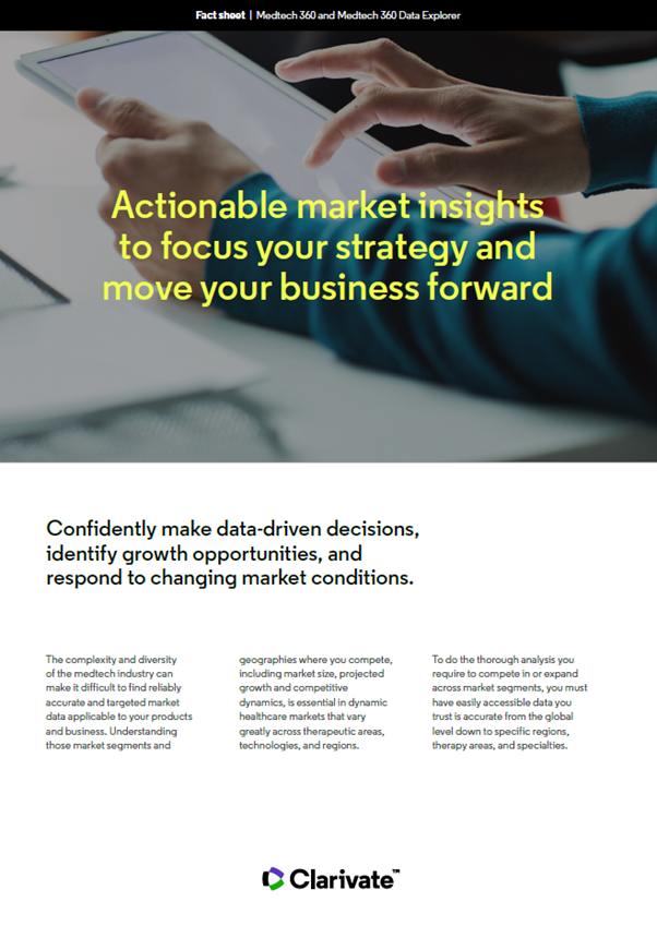 Medtech 360 Fact sheet